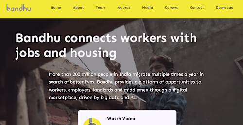 Website Design - Bandhu