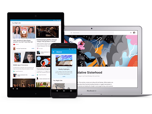 Launching "Discover" and Google Play Editorial  📚