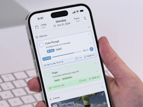 Goal Tracker & Routine Planner App