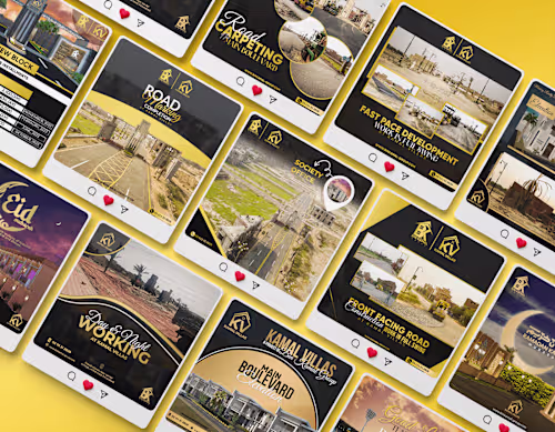 Bin Kamal Group - Luxury Housing Scheme Social Media Campaign