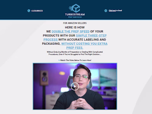 Development of Sales & Marketing Funnel for Turbostream Prep