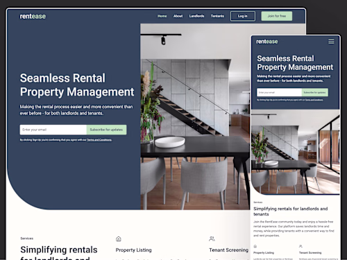 User-Centric Homepage Design for the Future of Rental Management