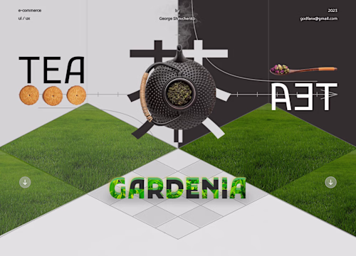 Tea Gardenia | (E-commerce)