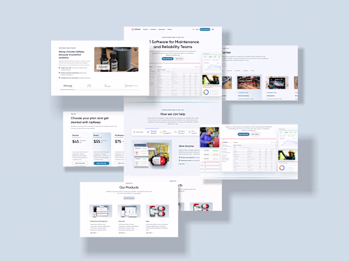 Upkeep Website Redesign | Design System