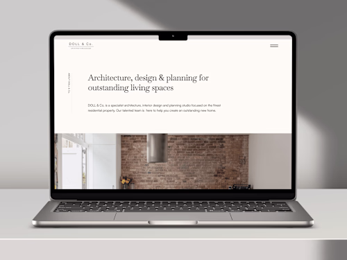 DOLL & Co. Architecture & Interior Design | Web Design