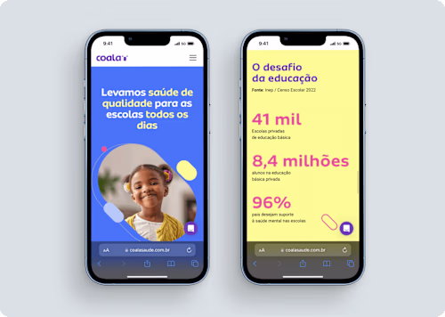 Coala Saúde - Design and Webflow Development