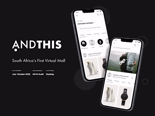 ANDTHIS: South Africa's First Virtual Mall