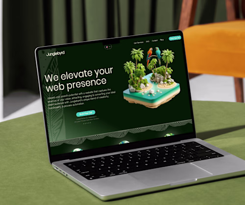 Unleashing the Wild: Junglebyrd's Tropical Web Oasis