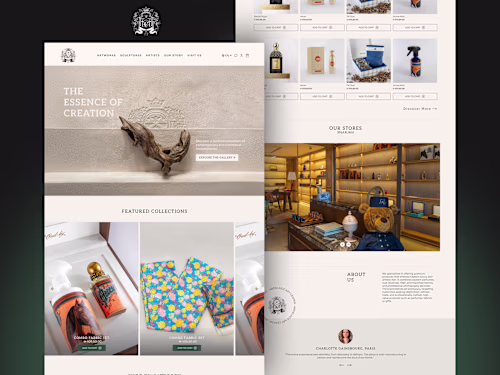 Abdelaziz Art Center | Luxury Shopify Store