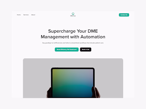 Workflow Automation Web & UI/UX Design