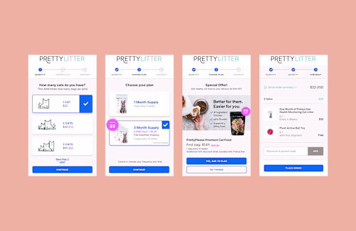 Improving UX and conversion in a redesigned subscription flow 