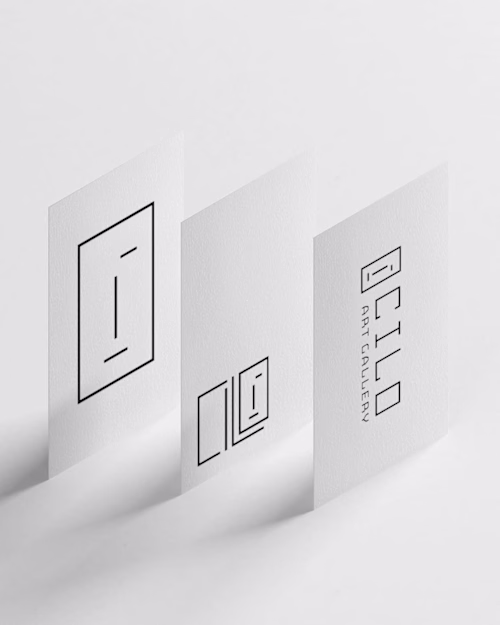 Minimal Brand Identity for CILO | Art Gallery