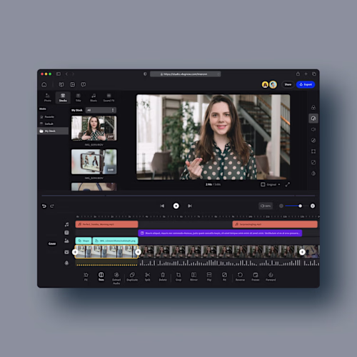 Online Video Editor Platform
