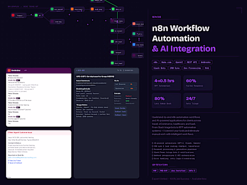 Built an AI-powered triage bot