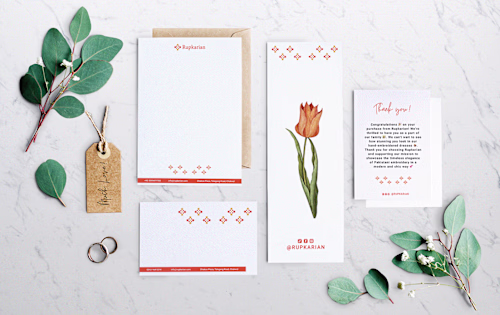 Stationary kit for Rupkarian on Behance