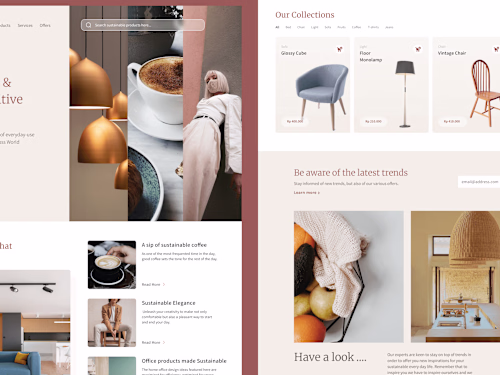 RUSTIC - Sustainable & Planet-Positive Shopping Website