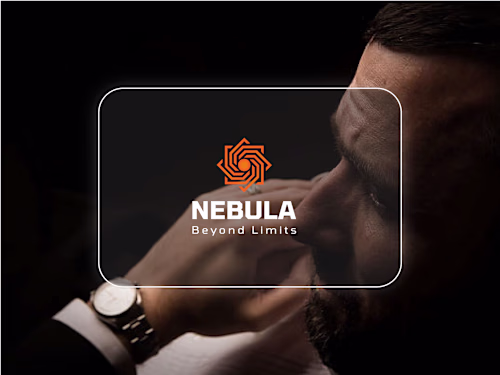 Nebula Logo Brand guidelines design