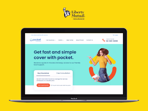 [LIVE] Pocket Car Insurance Website by Liberty Mutual Group