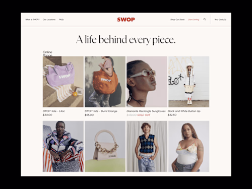 SWOP | E-Commerce