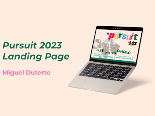 Pursuit 2023 Landing Page