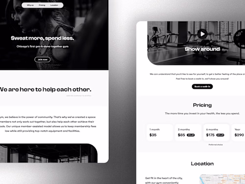 Gym: design and development