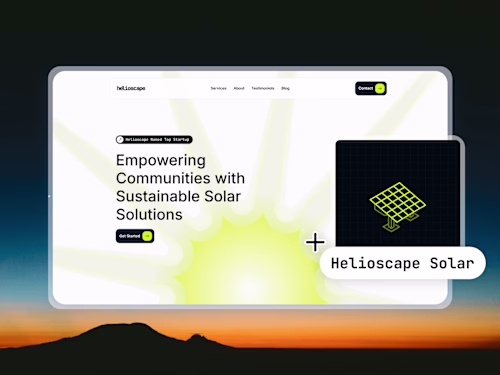 Framer Website - Helioscape Solar