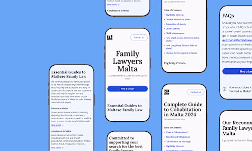 Family Lawyers Malta