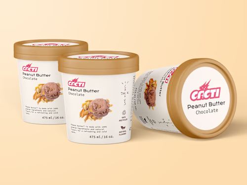 [Packaging Design] CACTI Ice-Cream
