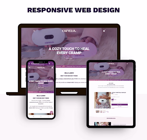 Cozyelia | Shopify Website Design & Full Brand Identity