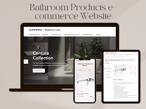 Caroma.com – Transforming a Legacy Brand’s Online Presence