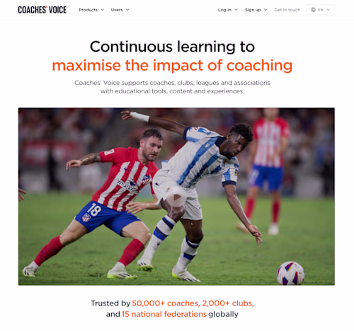 WordPress Theme Development & Custom Blocks for Coaches' Voice