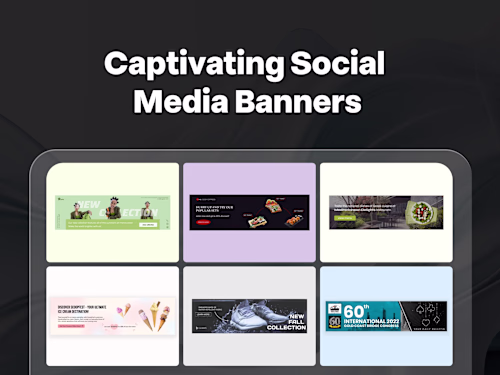 Captivating Social Media Banners