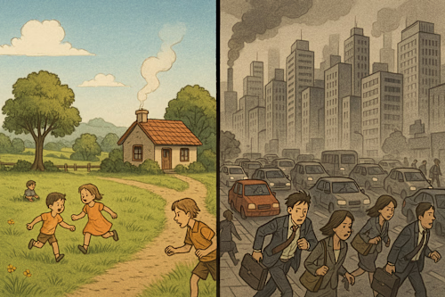 City vs. Village: A Personal Reflection