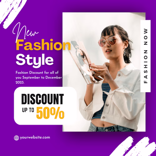 Social Media Fashion Post