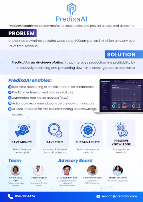 Onepager for a Client from