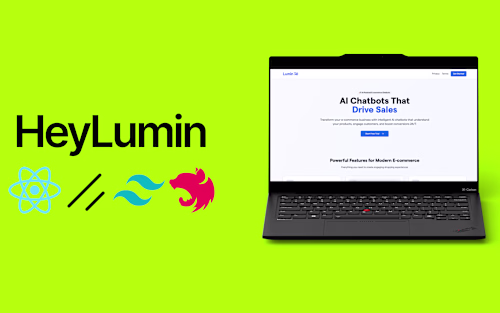 Lumin AI — E-commerce Chatbot 🤖🛒 An AI chatbot solution fo...