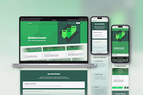 BodeaInvest Design & Framer Website