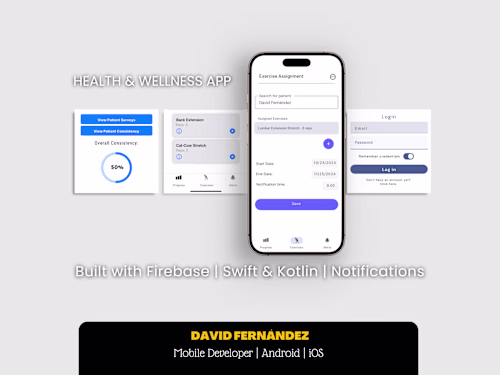 Health & Wellness Mobile App