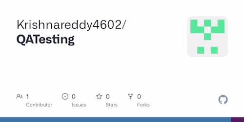 Krishnareddy4602/QATesting