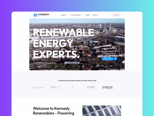 Kennedy Renewables Website Redesign on Framer