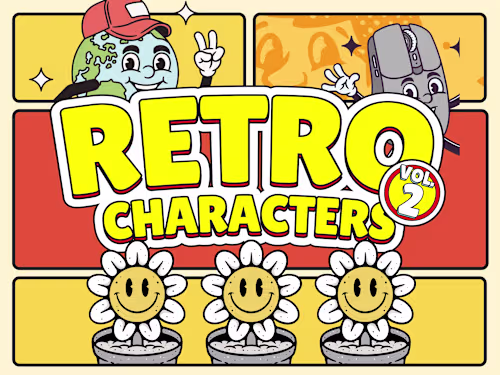 Retro Characters Vol.2