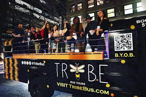 🔥GORGEOUS & STUNNING Party Bus Wraps for Tribe Bus Rentals
