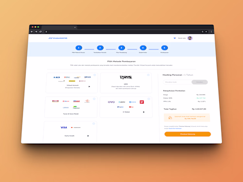 Redesign Niagahoster Checkout Page