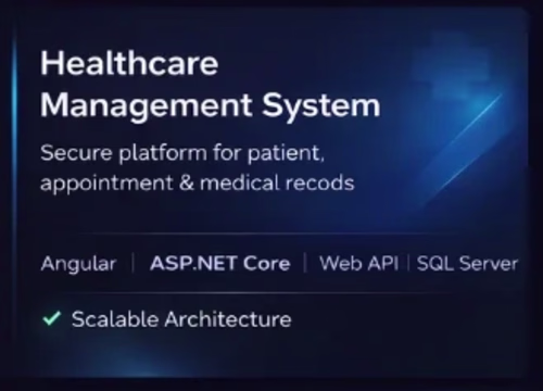 Healthcare Management System
Developed a secure