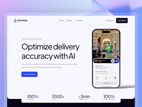 Doorstep Rebrand & Landing Page Desgin