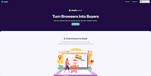 TryOnify - Landing Page