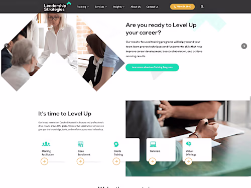 Leadership Strategies, Expert Facilitation and Training Solution