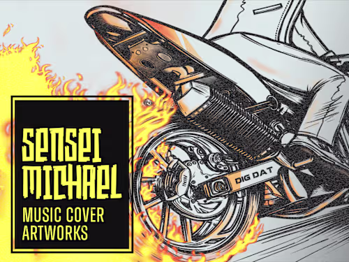 SENSEI MICHEAL; SONG COVER ARTWORKS