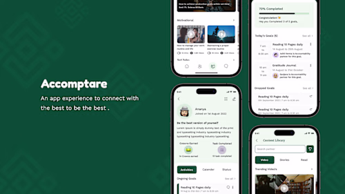 Accomptare: Designing an experience for people to achieve goals