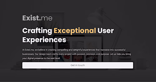 Business website UX design on Behance
